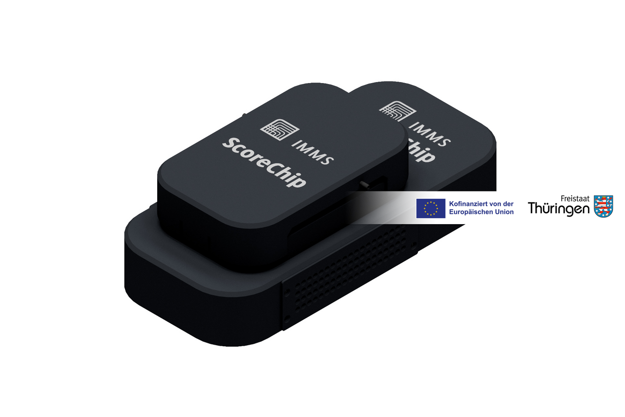 3D graphic of the demonstrator with funding logos