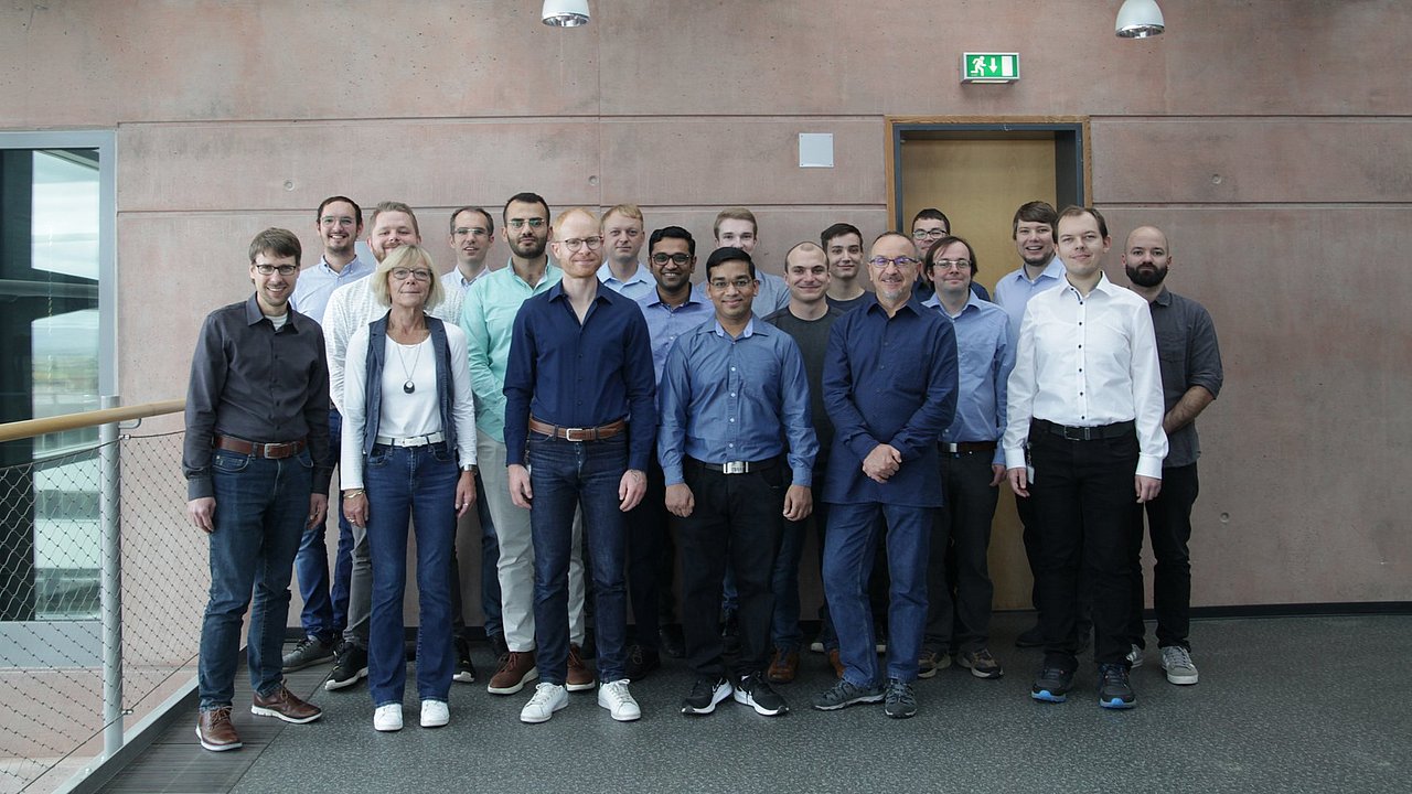 Mikroelektronik-Team am IMMS in Erfurt 2022. Foto: IMMS.