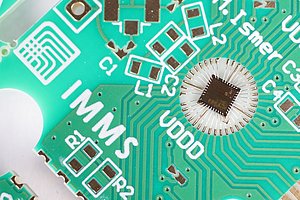 Leiterplatte mit Chip
