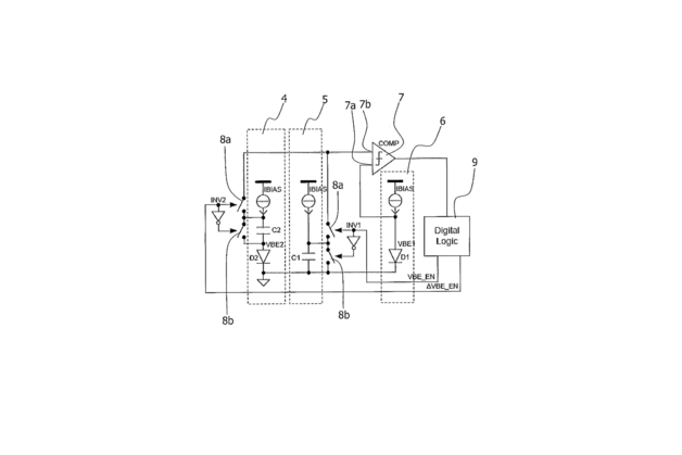 Delay circuit of the digital temperature sensor