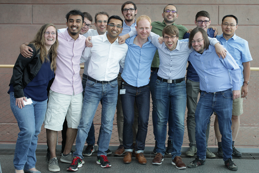 Microelectronics team at IMMS Erfurt in 2019. Photo: IMMS.