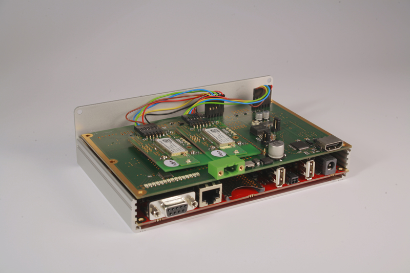 BASe-Box Rapid-Prototyping-Erweiterungsplatine. Foto: IMMS.